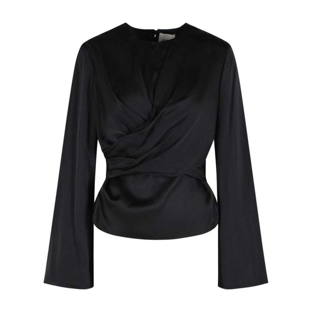 Isabel Marant 'Neame' Black Viscose Blouse Women